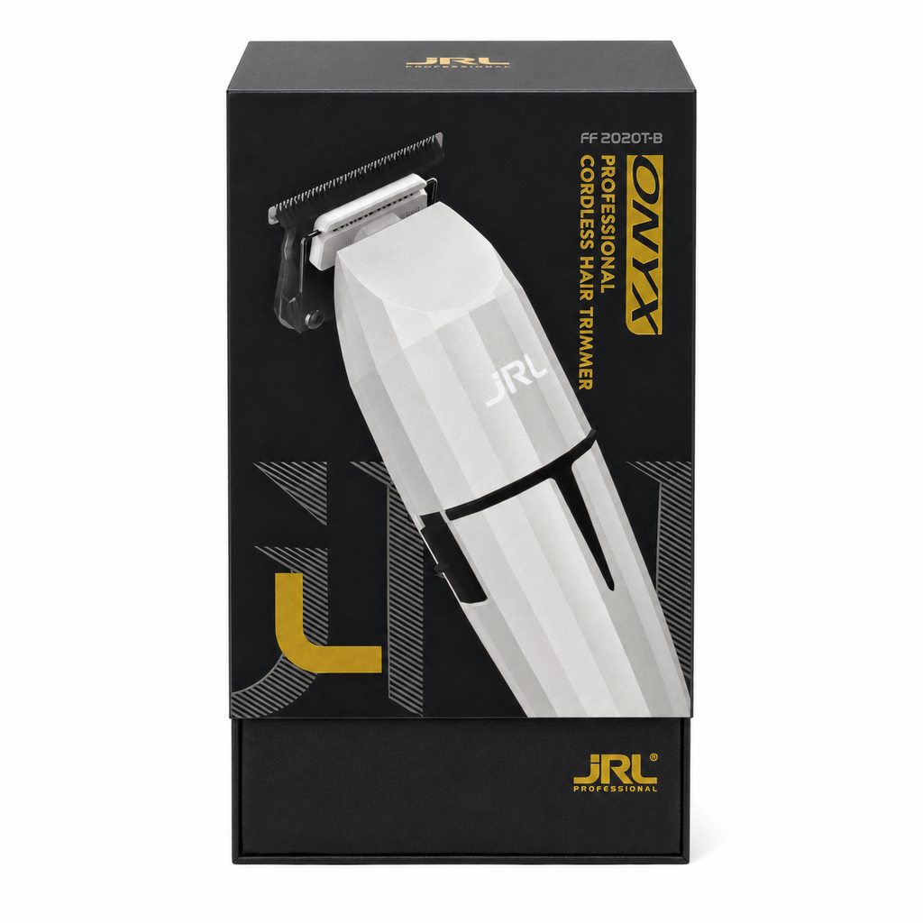 JRL Professional Ghost cordless hair trimmer product image for barber detailing and lineup work.