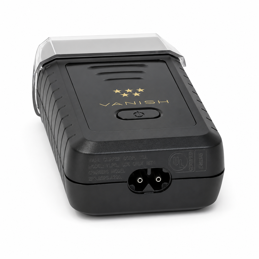 Wahl 5 Star Vanish cordless double foil shaver product image for barber finishing work.