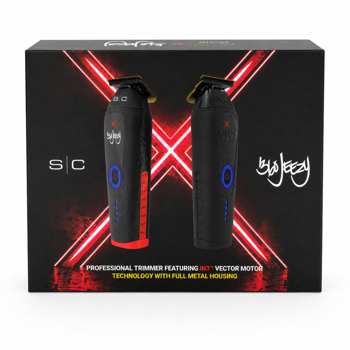 StyleCraft x 360 Jeezy SC423B professional cordless trimmer retail box