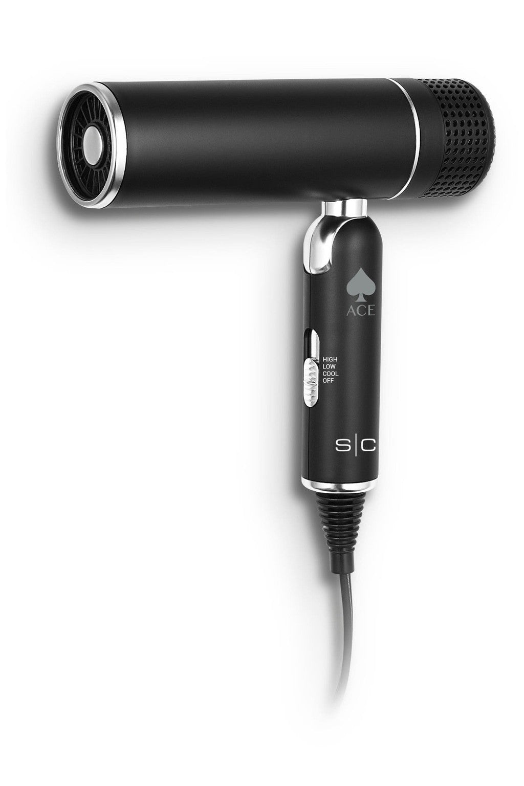StyleCraft Ace Foldable Lightweight Hair Dryer front view
