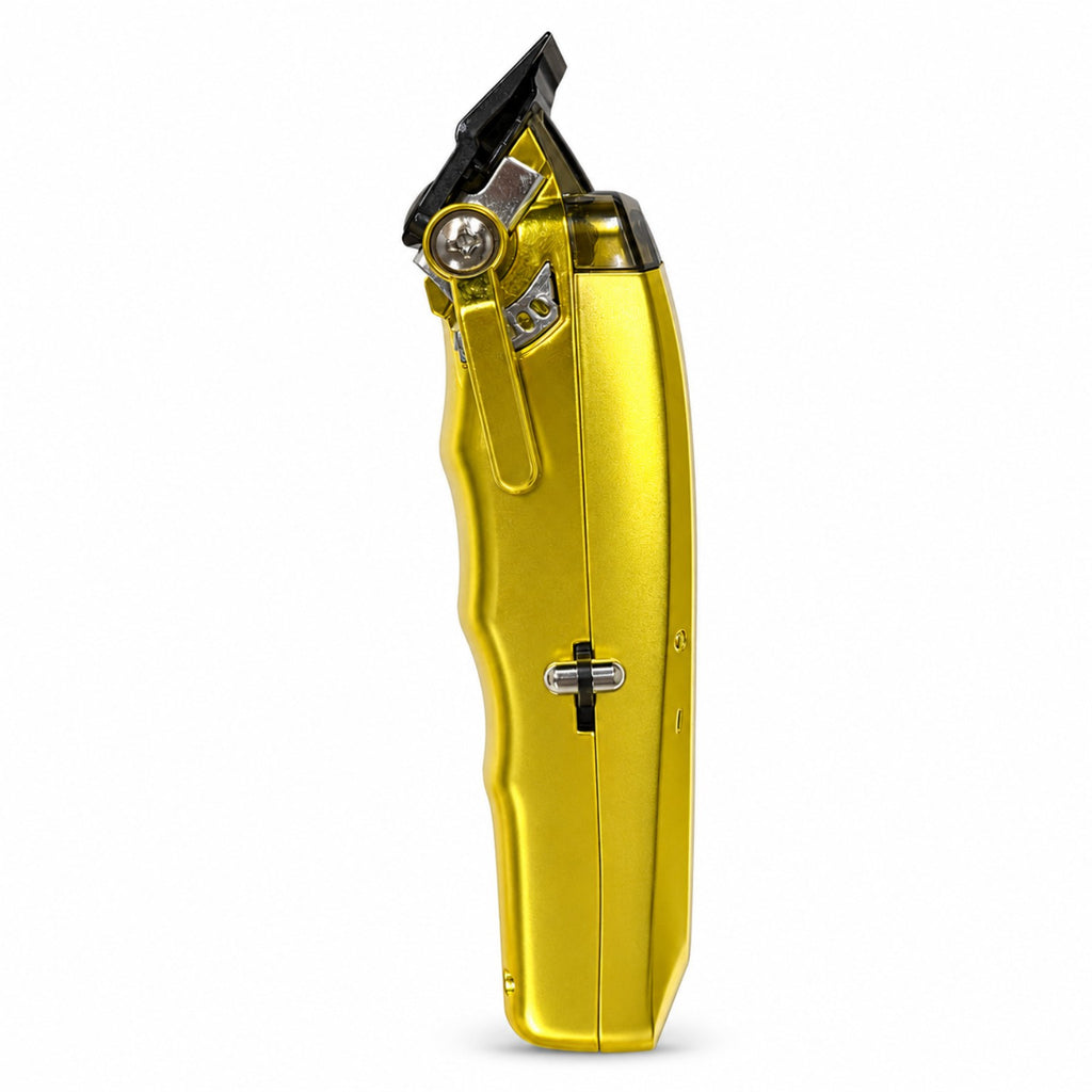 StyleCraft Saber 2.0 Cordless Modular Clipper in Gold side view