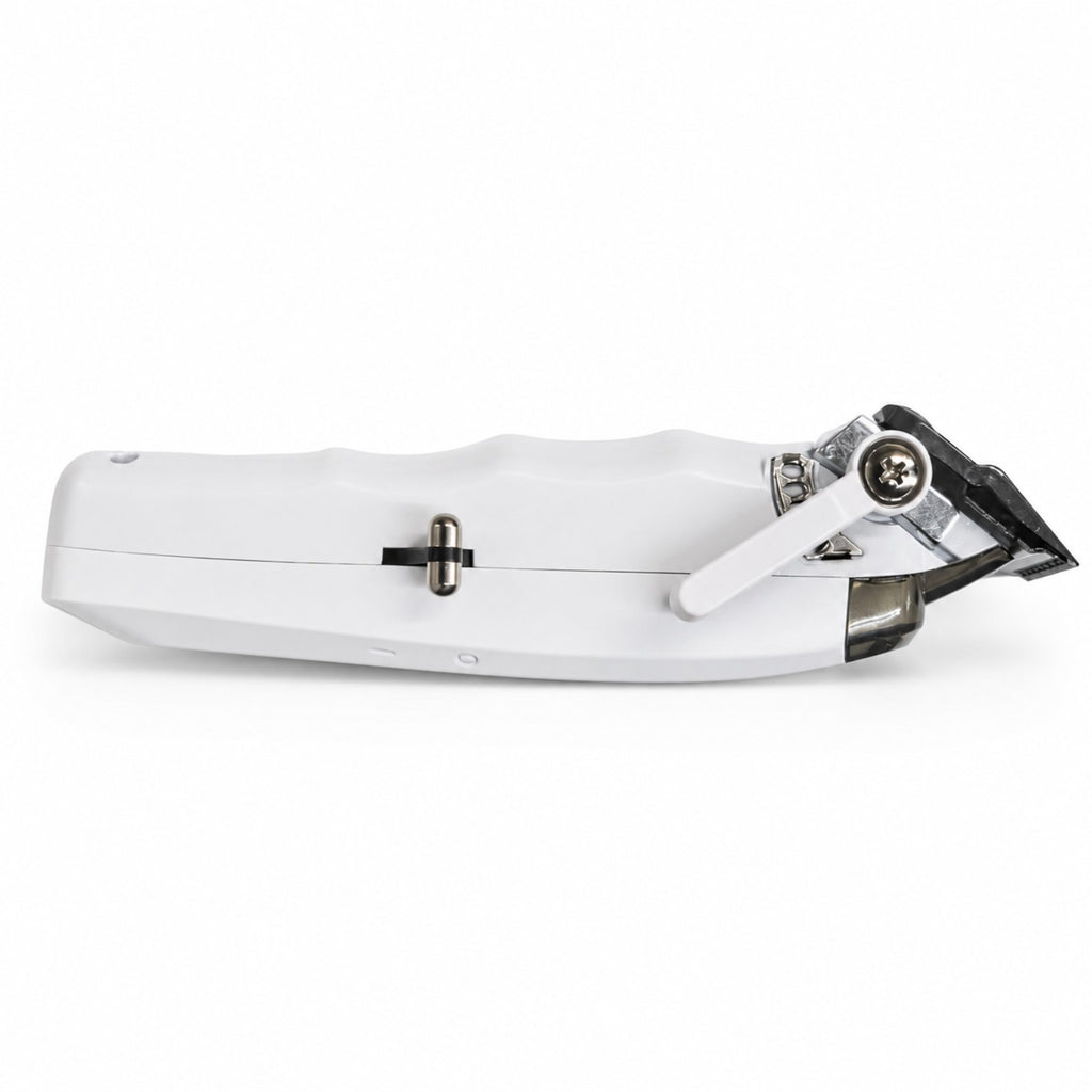 StyleCraft Saber 2.0 Cordless Modular Clipper in White side view