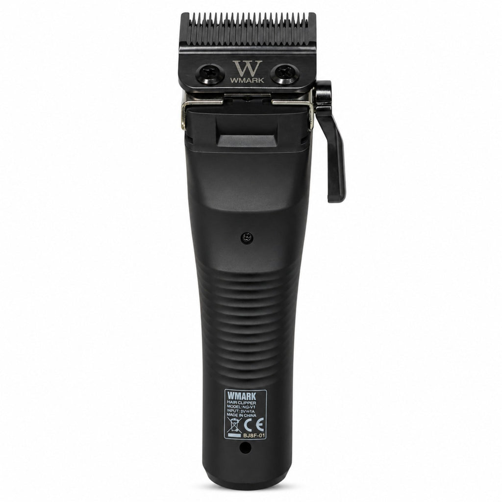 WMARK NG-V1 black clipper back view with model label
