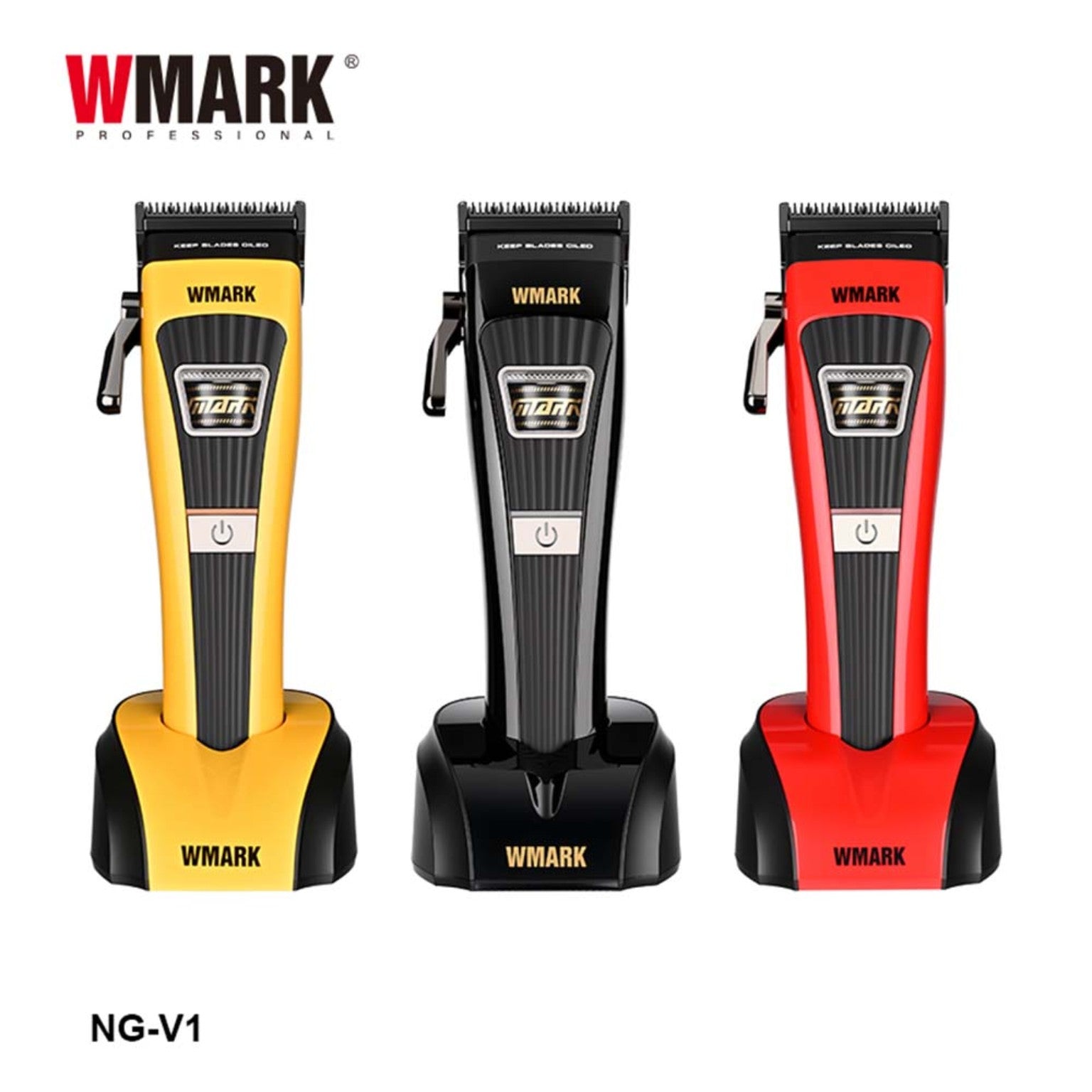 WMARK NG-V1 Outer Rotor BLDC Hair Clipper color options